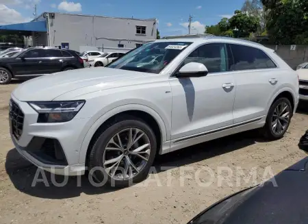 Audi Q8 2021 2021 vin WA1EVAF10MD037524 from auto auction Copart