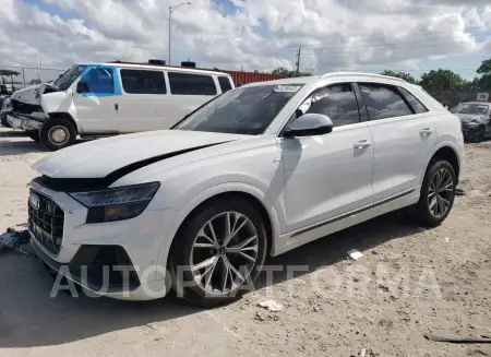 Audi Q8 2021 2021 vin WA1EVAF12MD030154 from auto auction Copart