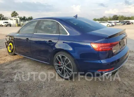 AUDI S4 PRESTIG 2018 vin WAUC4AF48JA003934 from auto auction Copart