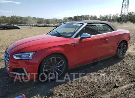 Audi S5 2018 2018 vin WAUY4GF58JN000798 from auto auction Copart