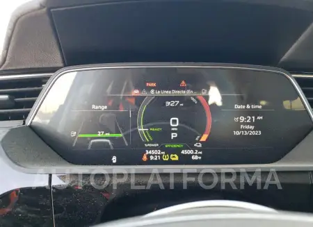 AUDI E-TRON PRE 2021 vin WA1AAAGE4MB023438 from auto auction Copart