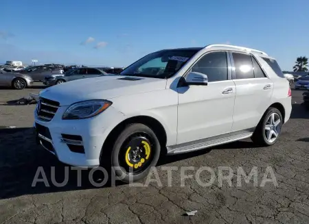 Mercedes-Benz ML350 2015 2015 vin 4JGDA5HB5FA533607 from auto auction Copart