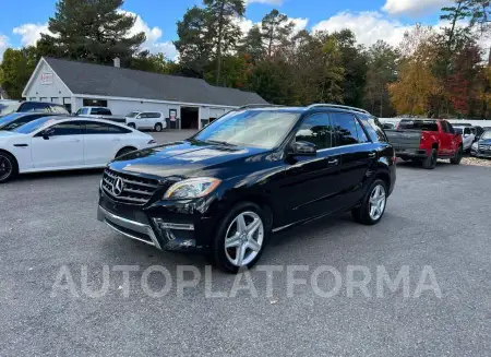 Mercedes-Benz ML400 2015 2015 vin 4JGDA5GB8FA544537 from auto auction Copart