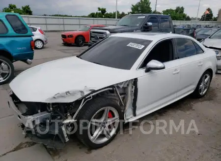 AUDI S4 PREMIUM 2018 vin WAUB4AF42JA172228 from auto auction Copart