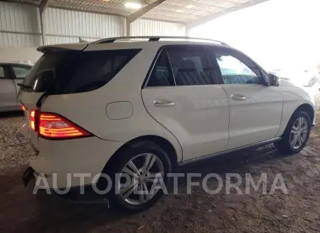 MERCEDES-BENZ ML 350 2015 vin 4JGDA5JB6FA615551 from auto auction Copart