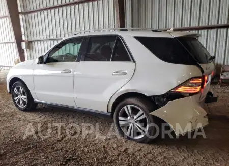 MERCEDES-BENZ ML 350 2015 vin 4JGDA5JB6FA615551 from auto auction Copart