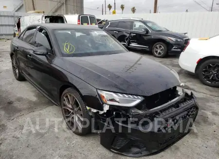 Audi S4 2021 2021 vin WAUC4BF4XMA014332 from auto auction Copart