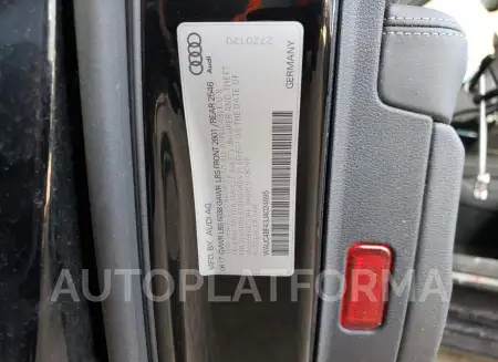 AUDI S4 PRESTIG 2018 vin WAUC4BF43JA024695 from auto auction Copart