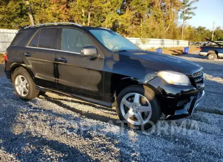 MERCEDES-BENZ ML 400 4MA 2015 vin 4JGDA5GBXFA535046 from auto auction Copart