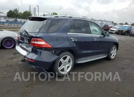 MERCEDES-BENZ ML 250 BLU 2015 vin 4JGDA0EB4FA536733 from auto auction Copart