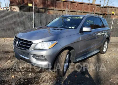 Mercedes-Benz ML350 2015 2015 vin 4JGDA5HB5FA599493 from auto auction Copart