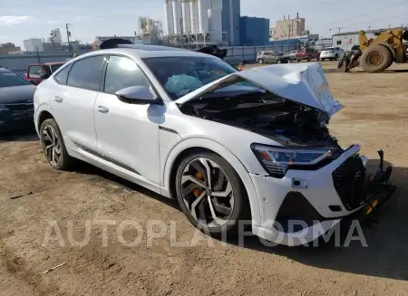 AUDI E-TRON SPO 2022 vin WA12AAGEXNB020016 from auto auction Copart