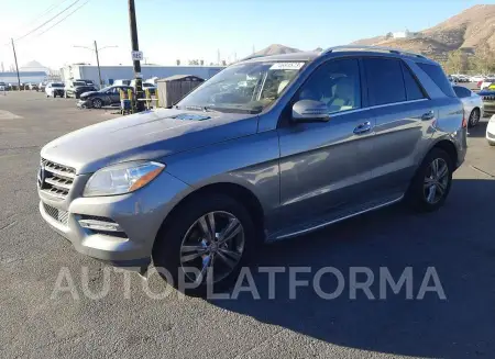 Mercedes-Benz ML350 2015 2015 vin 4JGDA5JB7FA556820 from auto auction Copart