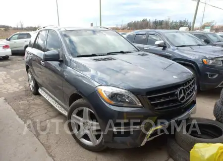 Mercedes-Benz ML350 2015 2015 vin 4JGDA2EB3FA554846 from auto auction Copart