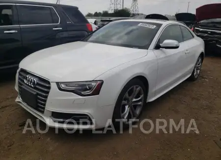 Audi S5 2015 2015 vin WAUCGAFR9FA017349 from auto auction Copart