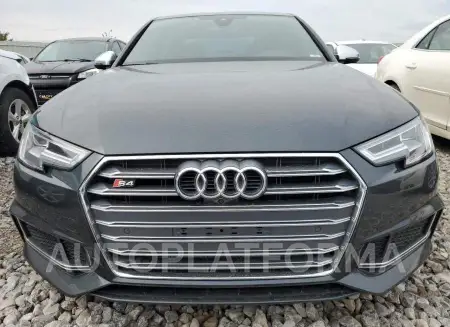 AUDI S4 PRESTIG 2018 vin WAUC4AF43JA001492 from auto auction Copart