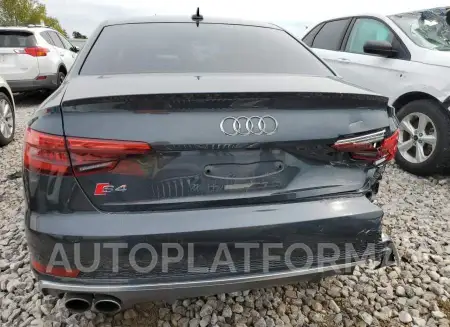 AUDI S4 PRESTIG 2018 vin WAUC4AF43JA001492 from auto auction Copart