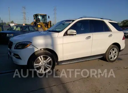 Mercedes-Benz ML350 2015 2015 vin 4JGDA5HB3FA446465 from auto auction Copart