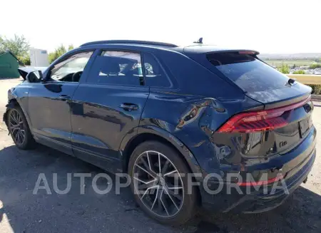 AUDI Q8 PRESTIG 2022 vin WA1FVBF12ND006304 from auto auction Copart