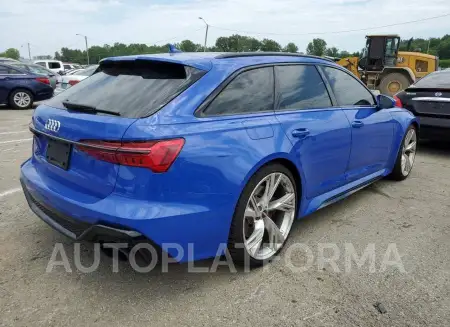 AUDI RS6 2021 vin WUA1CBF22MN901303 from auto auction Copart