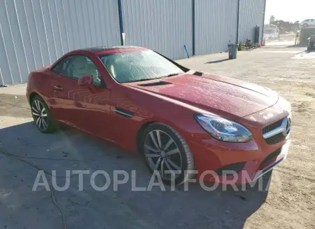 MERCEDES-BENZ SLC 300 2017 vin WDDPK3JA2HF136694 from auto auction Copart