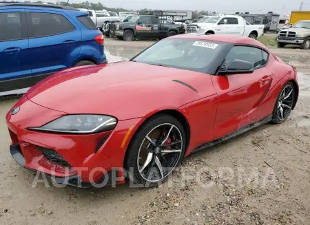 TOYOTA SUPRA BASE 2021 vin WZ1DB0C02MW041001 from auto auction Copart