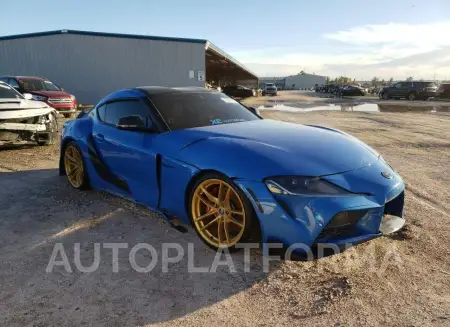 TOYOTA SUPRA BASE 2021 vin WZ1DB0C04MW037581 from auto auction Copart