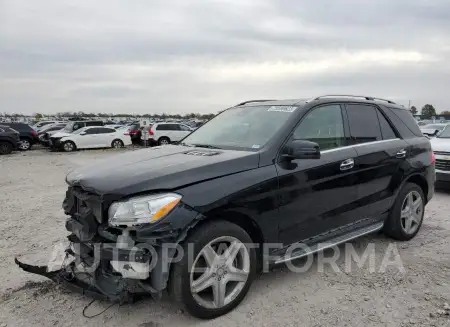 Mercedes-Benz ML400 2015 2015 vin 4JGDA5GB2FA602402 from auto auction Copart