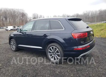 AUDI Q7 PREMIUM 2017 vin WA1LAAF71HD029087 from auto auction Copart