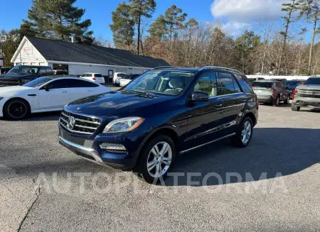 Mercedes-Benz ML350 2015 2015 vin 4JGDA5HB1FA465581 from auto auction Copart