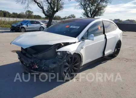 TESLA MODEL X 2017 vin 5YJXCBE49HF078514 from auto auction Copart