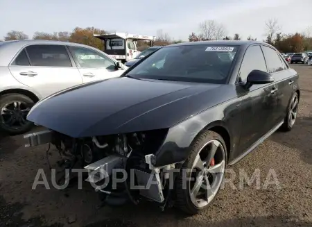 Audi S4 2018 2018 vin WAUB4AF4XJA019256 from auto auction Copart