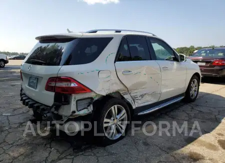 MERCEDES-BENZ ML 350 2015 vin 4JGDA5JBXFA513458 from auto auction Copart