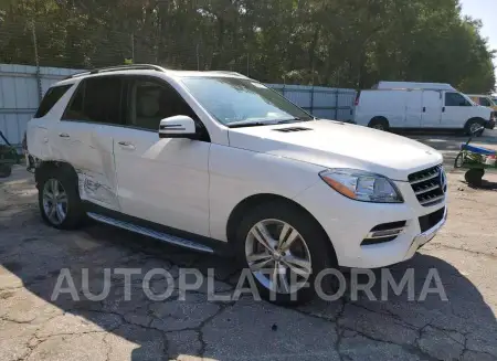 MERCEDES-BENZ ML 350 2015 vin 4JGDA5JBXFA513458 from auto auction Copart