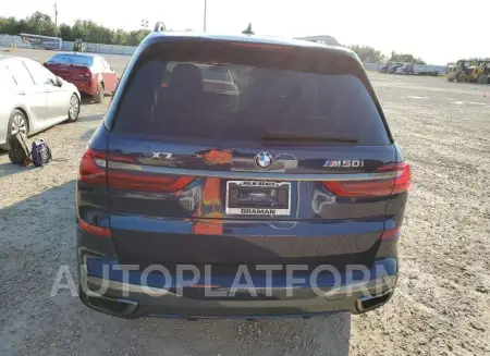 BMW X7 M50I 2022 vin 5UXCX6C09N9J04835 from auto auction Copart