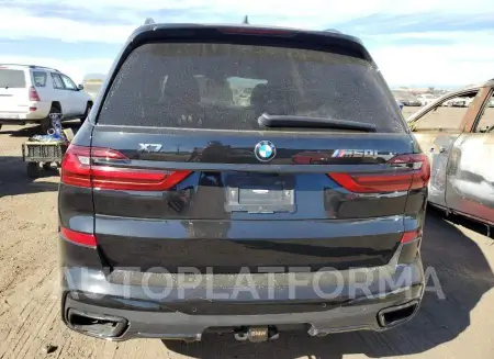 BMW X7 M50I 2022 vin 5UXCX6C09N9K52824 from auto auction Copart