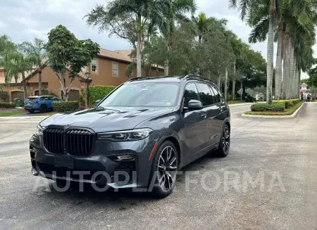 BMW X7 XDRIVE4 2020 vin 5UXCW2C07L9B48277 from auto auction Copart