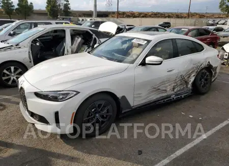 BMW I4 2023 2023 vin WBY43AW03PFP36703 from auto auction Copart