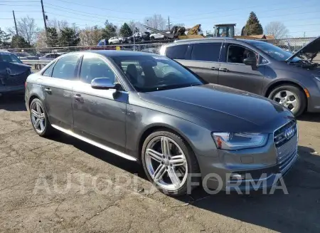 AUDI S4 PREMIUM 2015 vin WAUBGAFL7FA004820 from auto auction Copart