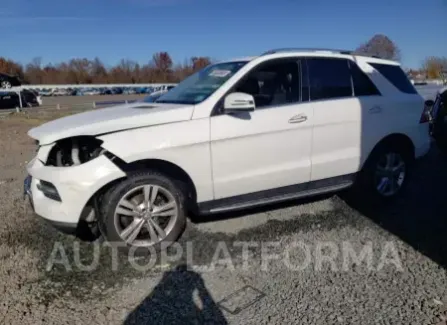 Mercedes-Benz ML350 2015 2015 vin 4JGDA5HB3FA579386 from auto auction Copart