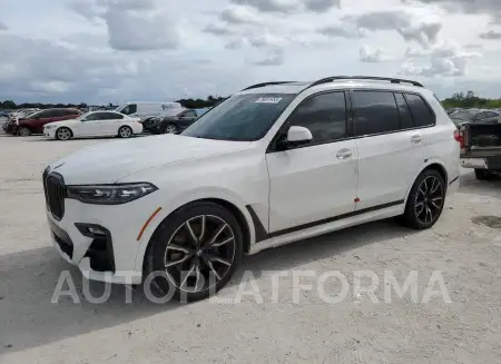 BMW X7 XDRIVE4 2021 vin 5UXCW2C0XM9G17086 from auto auction Copart