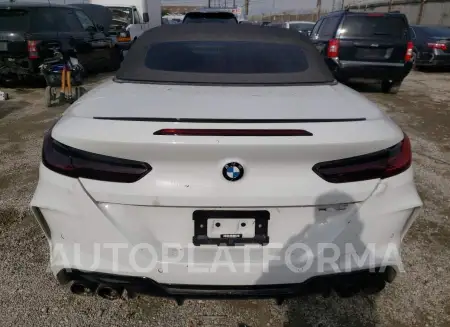 BMW M8 2022 vin WBSDZ0C07NCJ85410 from auto auction Copart