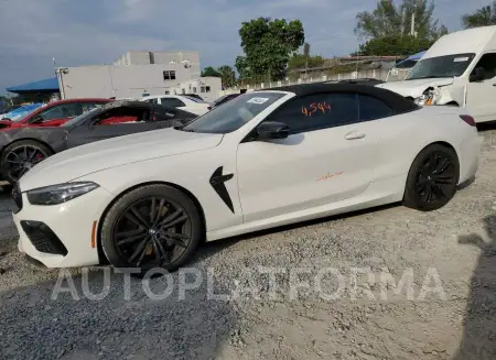 BMW M8 2022 2022 vin WBSDZ0C01NCJ74693 from auto auction Copart