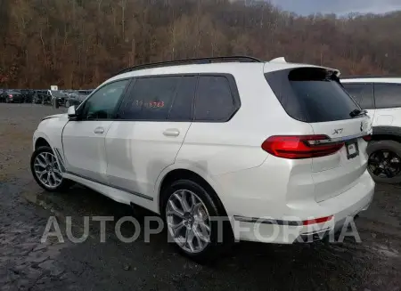 BMW X7 XDRIVE4 2021 vin 5UXCW2C00M9D87039 from auto auction Copart