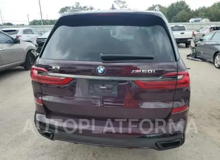 BMW X7 M50I 2022 vin 5UXCX6C01N9J96474 from auto auction Copart