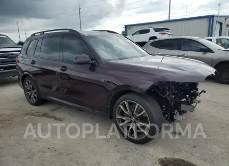 BMW X7 M50I 2022 vin 5UXCX6C01N9J96474 from auto auction Copart