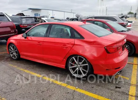 AUDI S3 PRESTIG 2016 vin WAUF1GFF3G1031921 from auto auction Copart