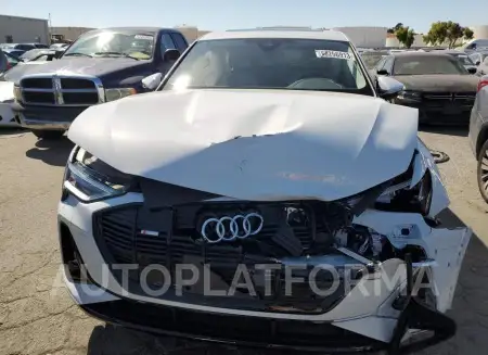 AUDI E-TRON SPO 2022 vin WA12AAGE9NB022047 from auto auction Copart