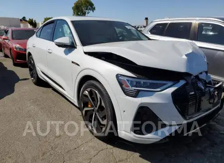 AUDI E-TRON SPO 2022 vin WA12AAGE9NB022047 from auto auction Copart