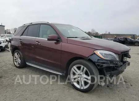 MERCEDES-BENZ ML 350 2015 vin 4JGDA5JB4FA491683 from auto auction Copart